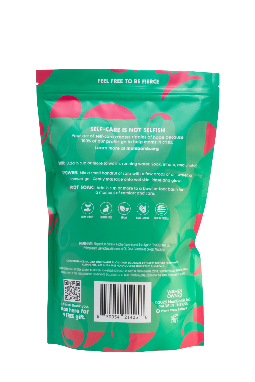 Eucalyptus Rose 3 lb Mineral Bath Soak