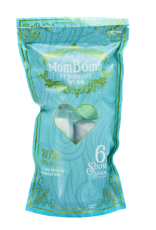 Mom Bomb Bag of  6 XL Shower Steamers