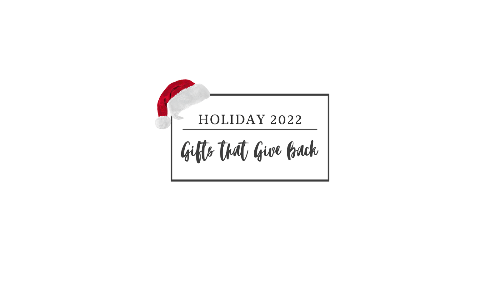 Holiday 2022 Gift Guide