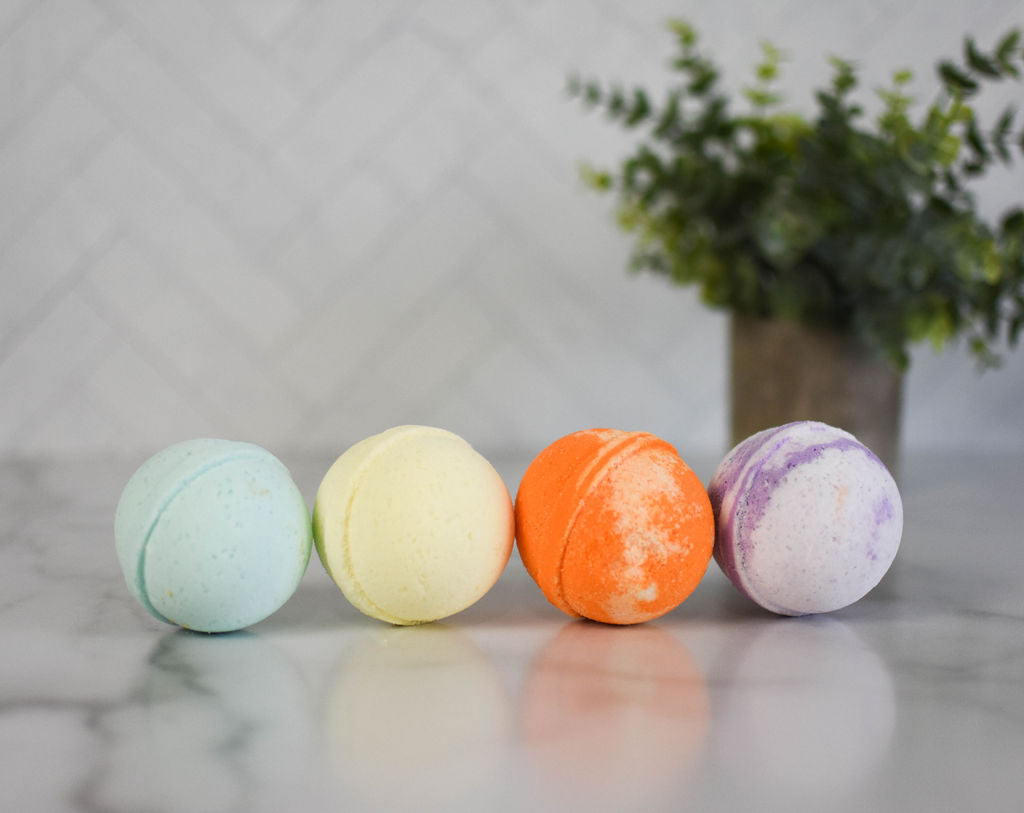 Mom Bomb Bath Bombs - A great way to relax and recharge