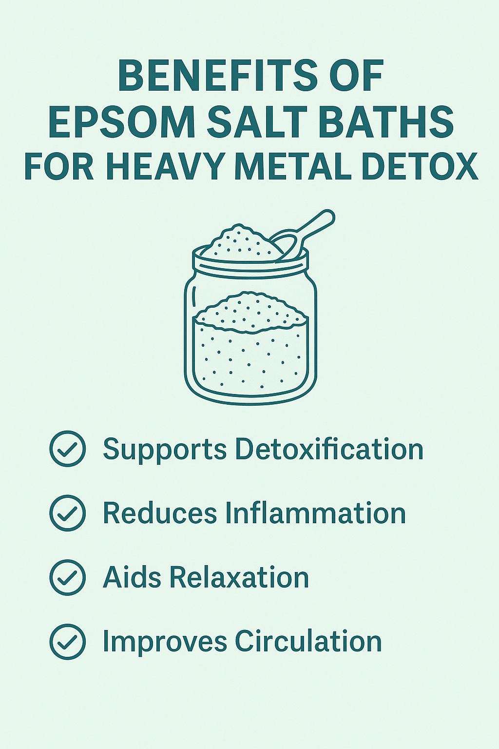 Benefits of Epsom Salt Detox Baths: Stress Relief, Circulation, and Gentle Heavy Metal Support