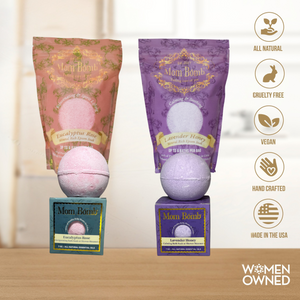 Gift Bundle: 2 Epsom Soaks + 2 Bath Bomb/Shower Steamers