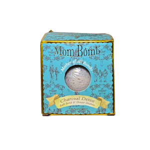 Mother Of All Bombs 7oz Charcoal Detox Lavender and Vanilla scented Bath Bomb/Shower Steamer