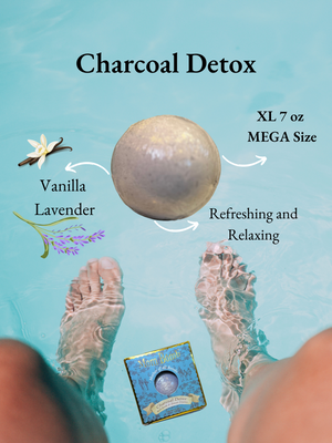 Mother Of All Bombs 7oz Charcoal Detox Bath Bomb/Shower Steamer