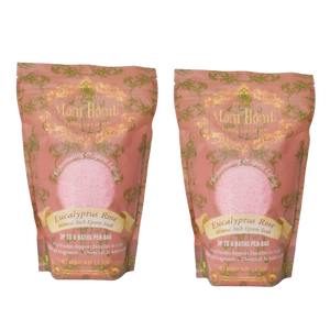 TWO-PACK EUCALYPTUS ROSE BATH SOAKS