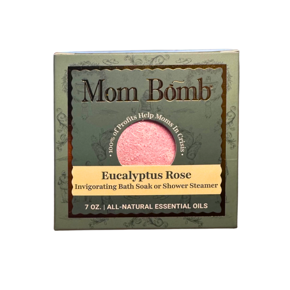 Eucalyptus Rose Bath Bomb/Shower Steamer – A Botanical Retreat (7 oz)