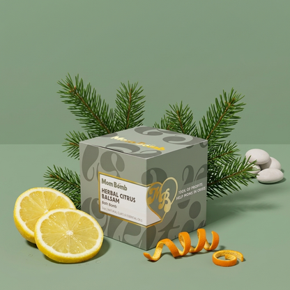 Winter Warmth Bath Bomb 4-Pack | Four 5 oz Essential Oil Bath Bombs