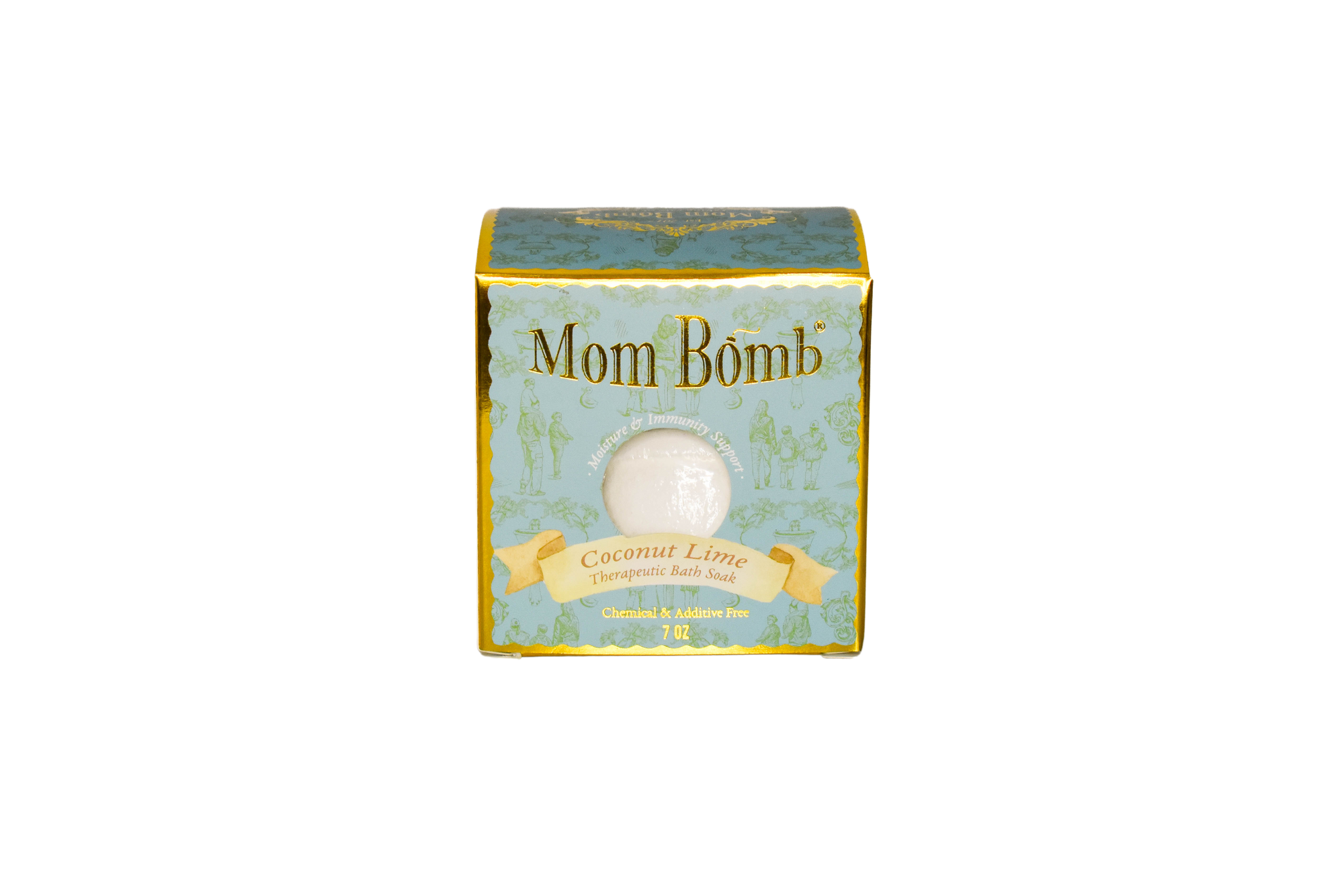 Mom Bomb Coconut Lime 7oz Bath Bomb/Shower Steamer