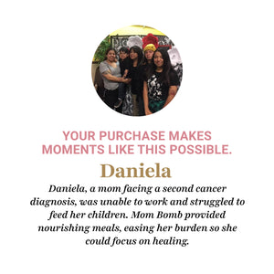 Daniela’s story – Real mom helped by Mom Bomb, sharing her experience with receiving emergency family assistance