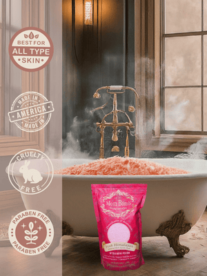 Mom Bomb Pink Himalayan Bath Soak 2 Pack Bundle