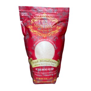 Mom Bomb Pink Himalayan Bath Soak 2 Pack Bundle