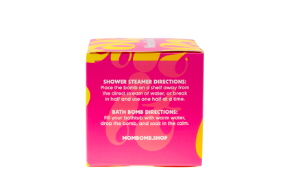 Pink Himalayan 7oz Dual-Use Bath Bomb & Shower Steamer