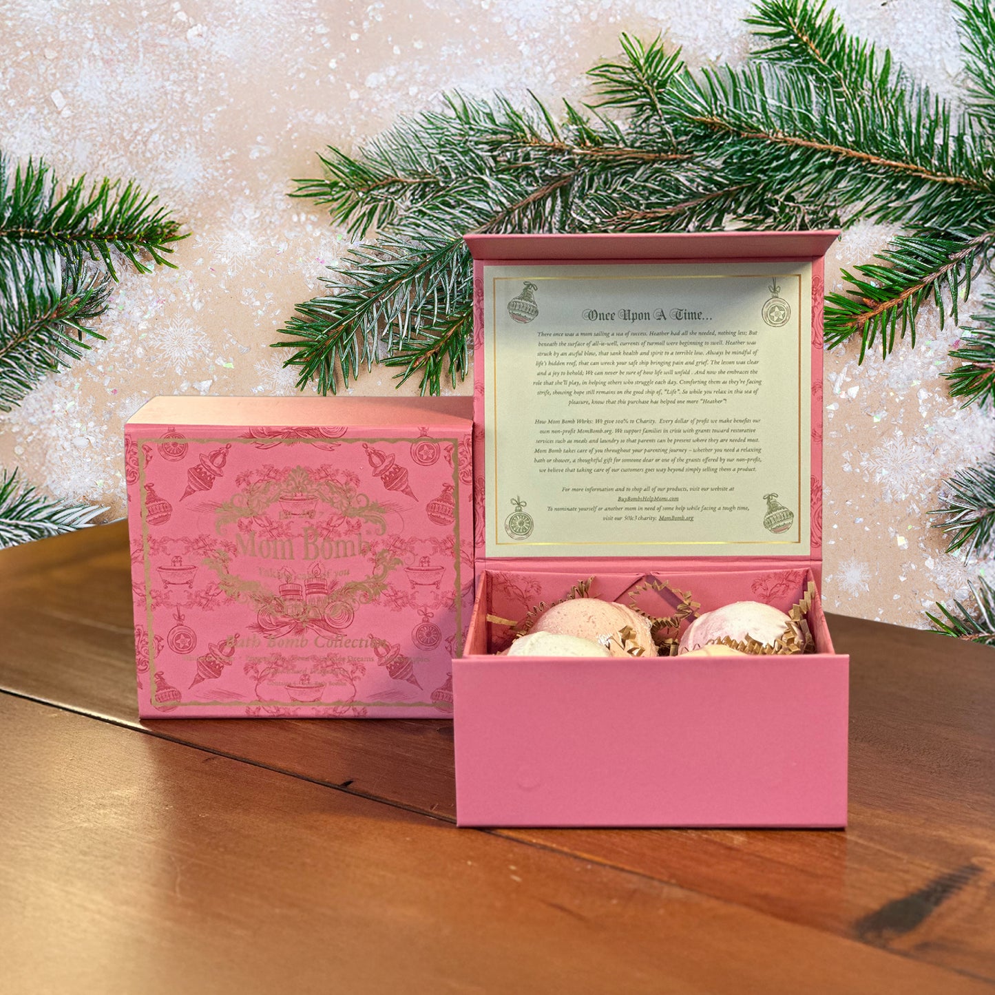 Holiday Hearth Bath Bomb Collection – Limited Edition Gift Set