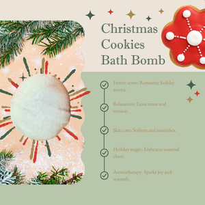 Mom Bomb Evergreen Holiday Bath Bomb Gift Set – Refreshing Scents for a Festive Escape  (4 x 5oz)