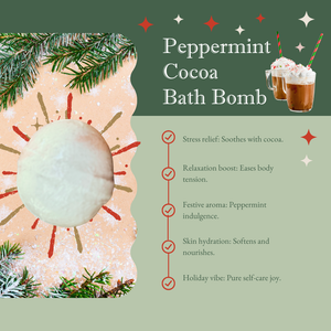 Mom Bomb Winter Solstice Bath Bomb Collection – Luxurious Scents to Warm Your Soul (Red Edition)