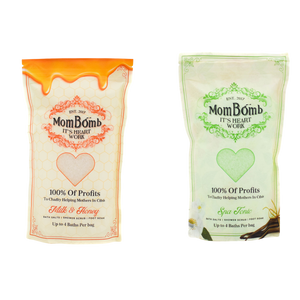 Milk & Honey + Spa Tonic Bath Salts Shower Soak Foot Scrub Combo