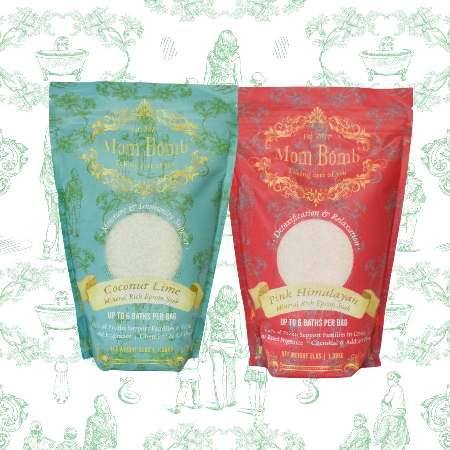 Renew & Radiate Mother’s Day Salt Bundle – Pink Himalayan & Coconut Lime (3 lb Each)