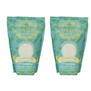 Mom Bomb Coconut Lime Bath Salt Two-Pack