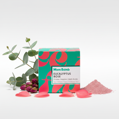 Eucalyptus Rose 7oz Dual-Use Bath Bomb & Shower Steamer