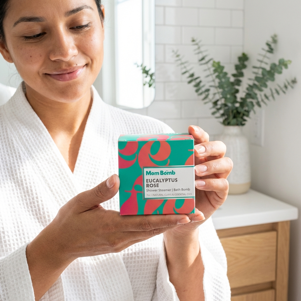 Eucalyptus Rose 7oz Dual-Use Bath Bomb & Shower Steamer