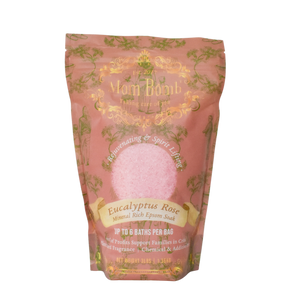 Eucalyptus Rose Bath Soak – 3 lb Bag | Mineral-Rich Relaxation