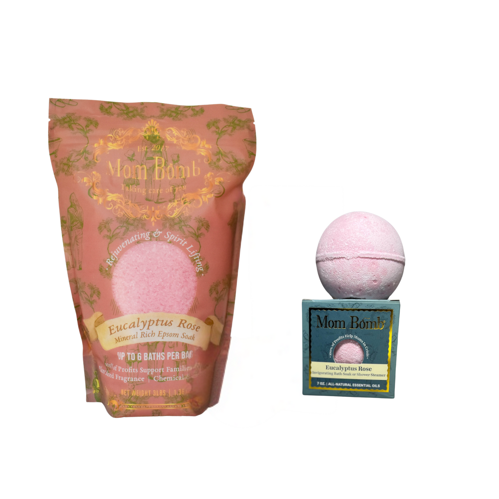 Build Your Own Bath Duo | 1 Soak + 1 Bath Bomb/Shower Steamer