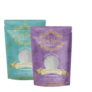 Balance & Bloom Spa Set – Coconut Lime & Lavender Honey Bath Epsom Salt Duo (3 lb Each)