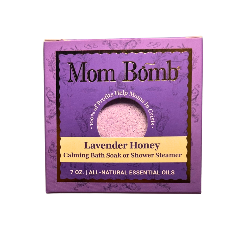 Lavender Honey Bath Bomb/Shower Steamer – Serene Escape (7 oz)