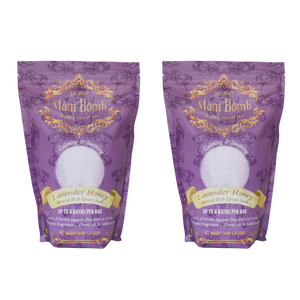 TWO-PACK LAVENDER HONEY BATH SOAKS