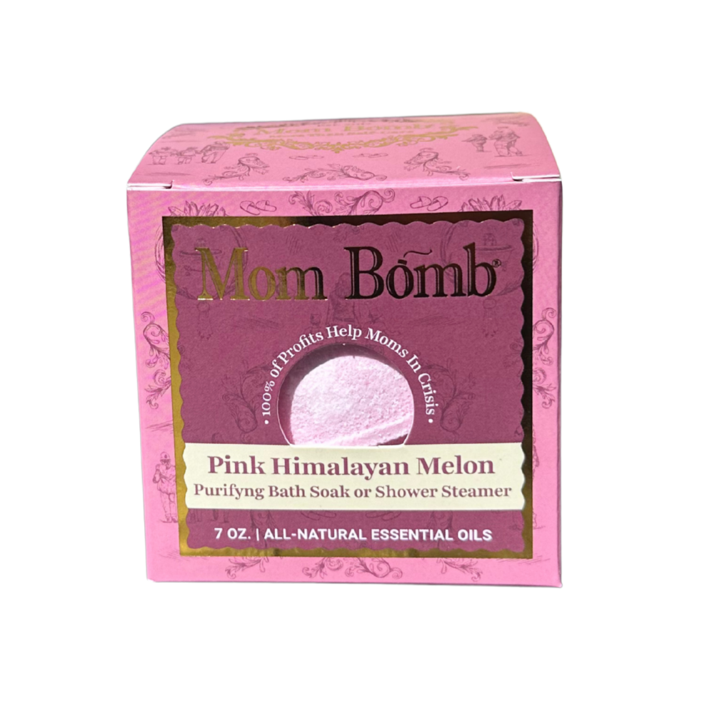 Pink Himalayan Bath Bomb/Shower Steamer – A Tranquil Spa Retreat (7 oz)