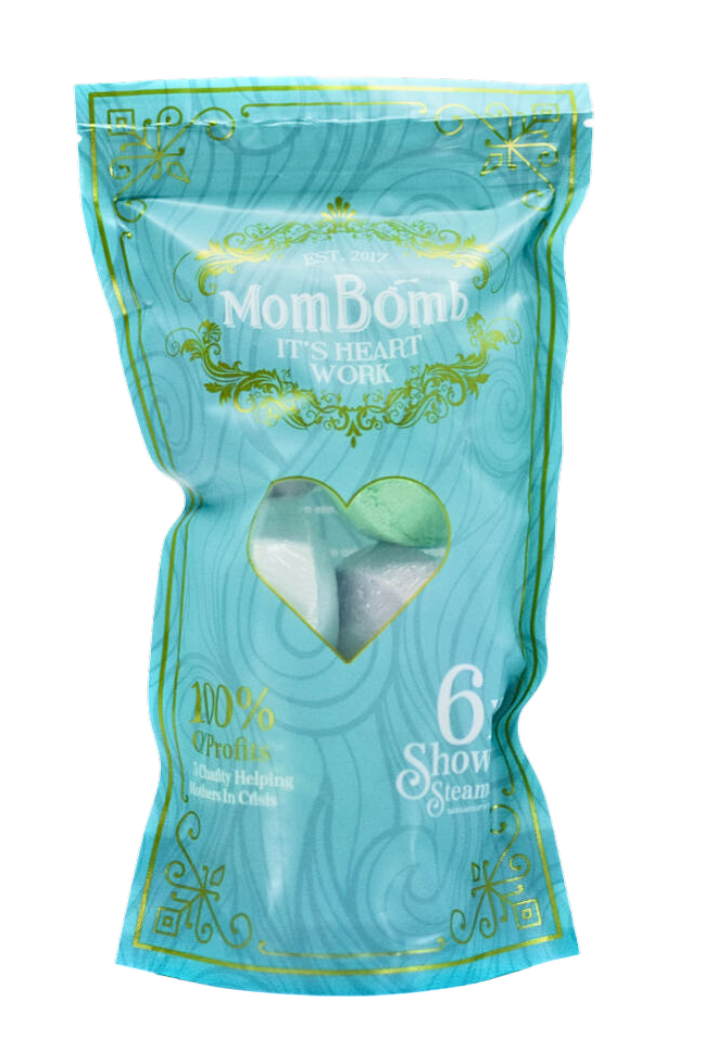 Mom Bomb Bag of  6 XL Shower Steamers