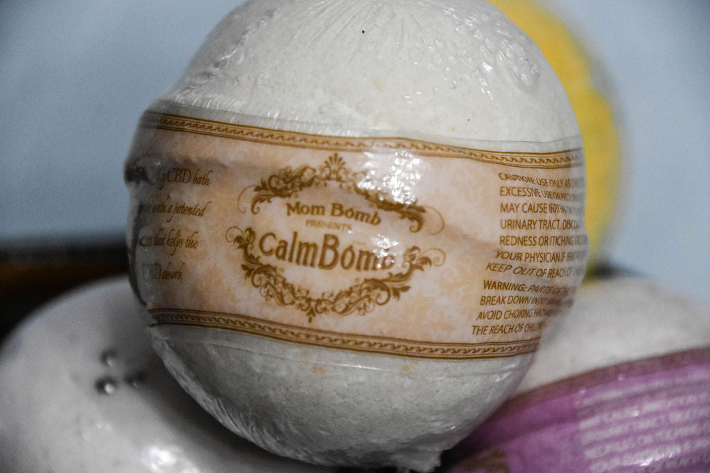 Calm Bomb CBD Bath Bombs by Mom Bomb - Mom Bomb
