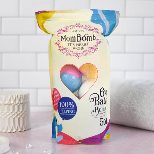 The Mom Bomb Classic Gift Box - Luxury Bath Bombs