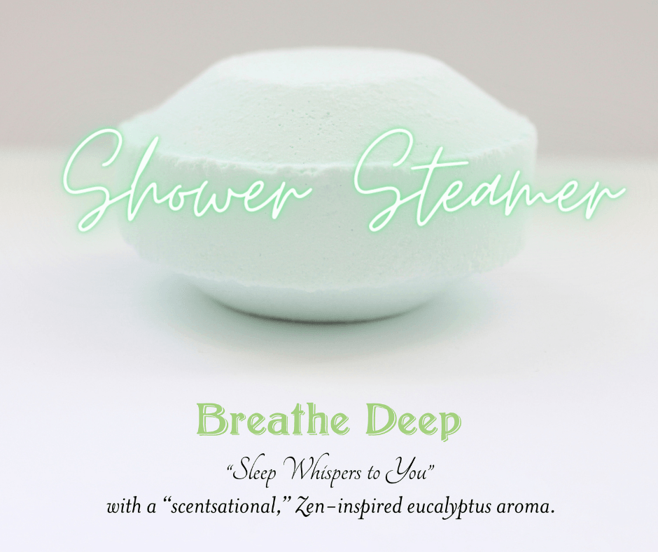 BREATHE DEEP SHOWER STEAMER - Mom Bomb Store 