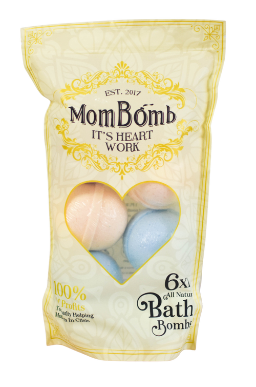 Mom Bomb ALL NATURALS in a Bag of 6 - SUBSCRIPTION