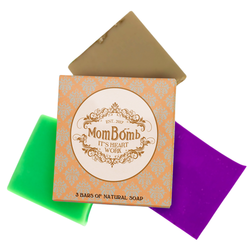 All Natural Handmade Soap By Mom Bomb