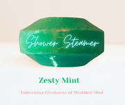 ZESTY MINT SHOWER STEAMERS - Mom Bomb Store 